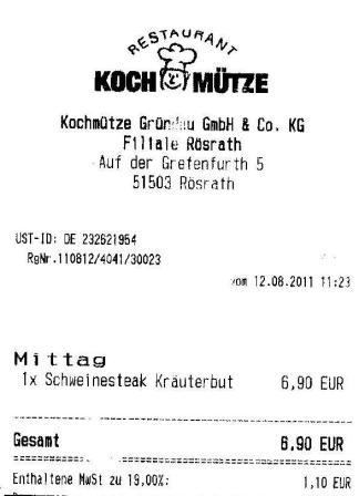 mmst Hffner Kochmtze Restaurant